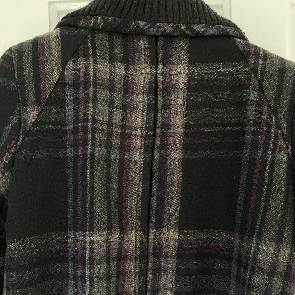 Vintage Plaid Pattern Zara Basic Jacket - image 4